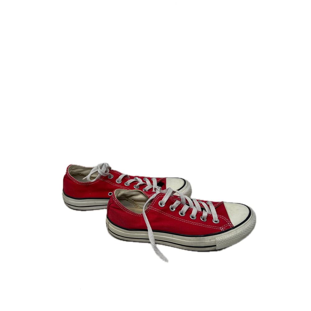 Converse Chuck Taylor All Star Low Red Womans 7 Mens 5 - Picture 3 of 7
